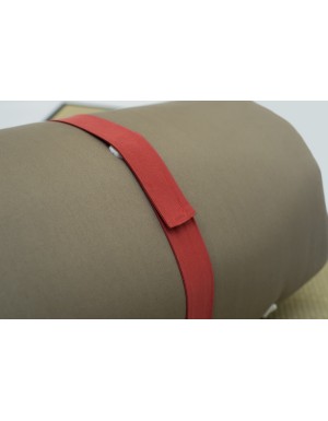 The Napper Futon comes with a handy strap for easy storage