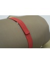 The Napper Futon comes with a handy strap for easy storage