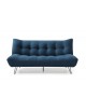 Lux sofa bed in navy soft touch chenille