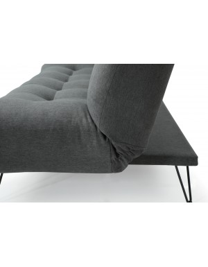 Side view showing rear leg format