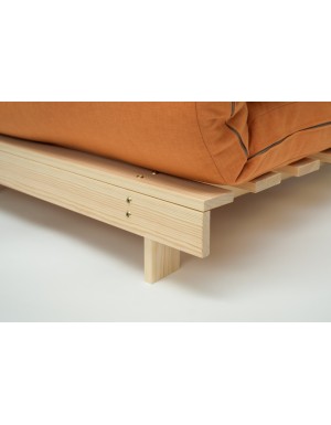 Neat front feet on the Scandi Futon