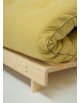 Folds in a semi 'S' shape - tri fold futon mattress