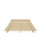 The Scandi frame is made from strong redwood pine with three supporting under rails for great durability