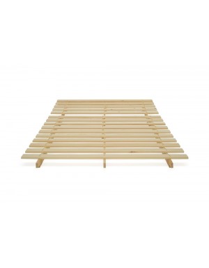 The Scandi frame is made from strong redwood pine with three supporting under rails for great durability