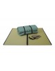 Harmony Green Monk Futon with Stone Drill Carry Bag
