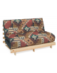 The Scandi Sofa Bed in Limited Edition Machu Picchu Fabric
