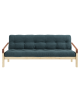 Poetry 3 Seat Sofa Bed in Blue Cord
