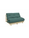 Original double futon mattress in Harmony Green Drill