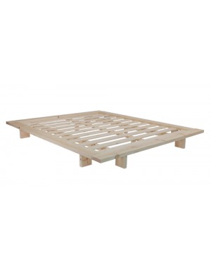 The Japan futon bed in Natural finish