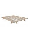 The Japan futon bed in Natural finish