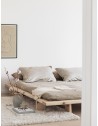 Japan futon bed, contemporary style low level bed set