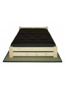 Osaka Futon Bed with one of our Devon made futon mattresses