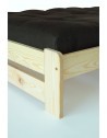 Osaka Futon Bed foot end details