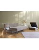 The Osvald Sofa Bed features an easy movement mechanism 