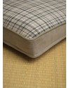 Piped top edge detail