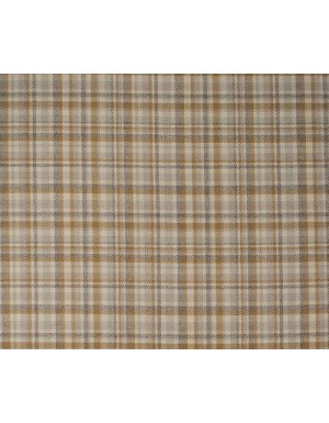 Plaid Almond Fabric