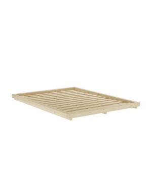 The Dock Bed has a slatted sleeping platform suitable for all mattress types