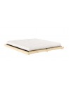 Dock Bed 140 with optional tatami mats and futon mattress
