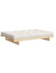 Kanso Bed 120 compact double with traditional futon mattress