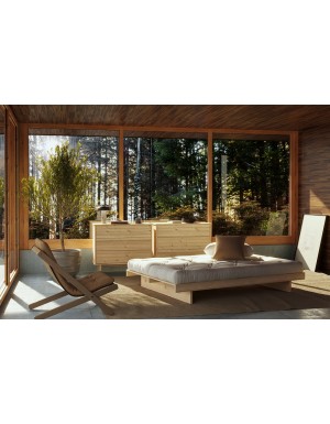 Kanso Bed by Karup Design 120 compact double