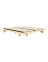 Japan Bed in Natural frame finish with optional tatami mats
