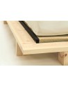 Close up of Natural frame finish