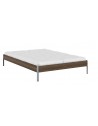 The Core Bed with Carob Brown frame finish and optional Traditional futon mattress