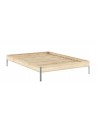 The Core Bed with Natural frame finish