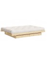 Kanso Bed with optional Traditional futon mattress