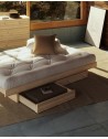 Kanso Bed with optional under bed drawer sets