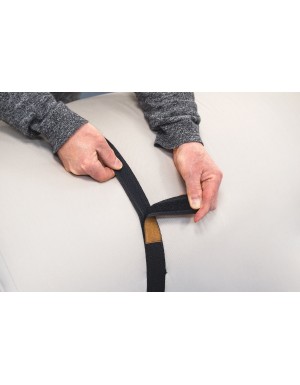 Easy to use velcro straps for storage