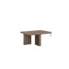 Japan Bedside Table - Carob Brown Finish