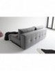 Neat and tidy at the rear of the Supremax sofa bed for free standing room positioning.