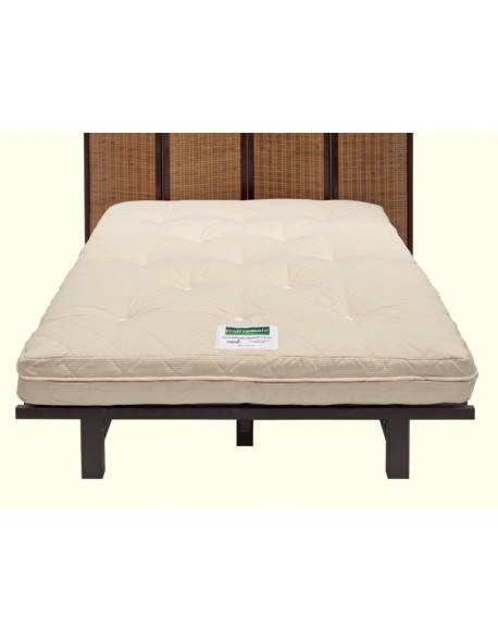 Cottonsafe chemical free traditional 8 layer futon bed mattress.