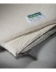 Cottonsafe mattress topper, organic cotton / wool covering fabric, cotton rich inner layers
