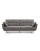 The Tromso sofa bed in charcoal fabric from Futons 247
