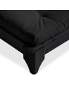 Elan bed corner detail - black frame