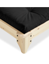 Elan bed corner detail - natural frame