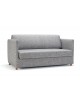 Innovation Olan Compact Sofa Bed in Twist Granite Fabric