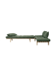 Two Pace Daybeds being used together with Olive Green mattresses